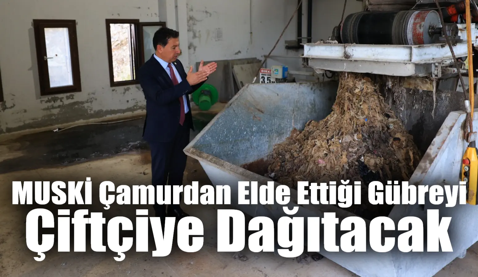 MUSKİ Genel Müdürlüğü yılda 135 Milyon TL harcanarak bertaraf edilen