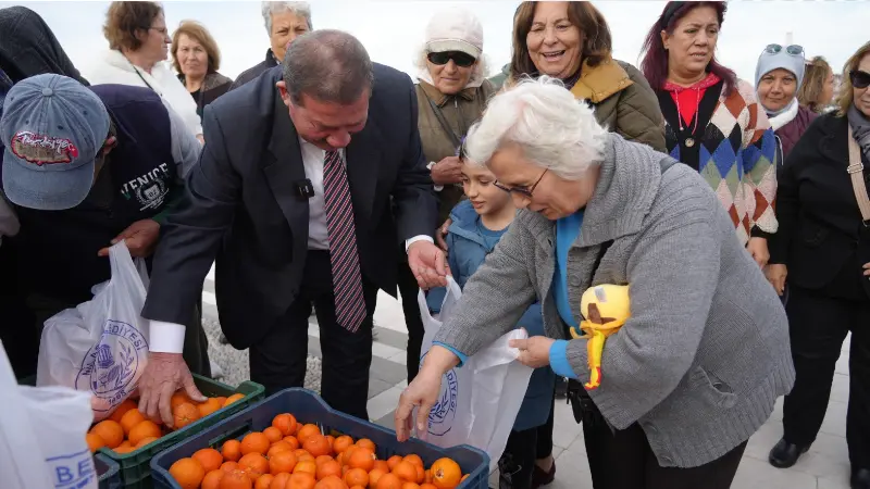 Milas Belediyesi üreticilere destek olmak ve vatandaşların sağlıklı gıda ihtiyacını