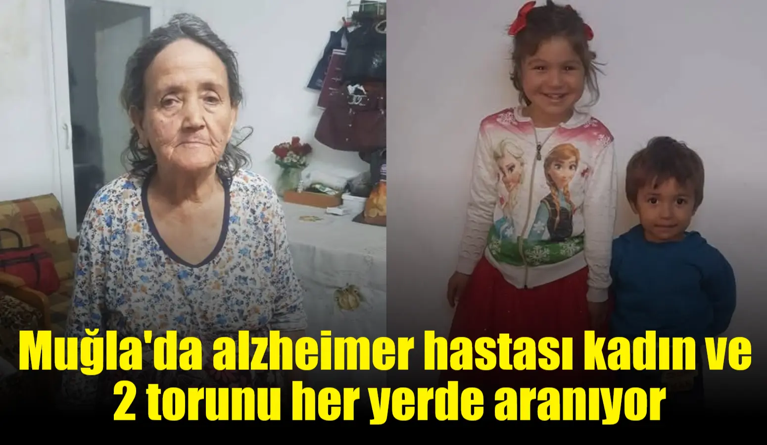 Muğla'nın Turgut Mahallesi'nde yaşayan 77 yaşındaki alzheimer hastası Şadiye Özkan