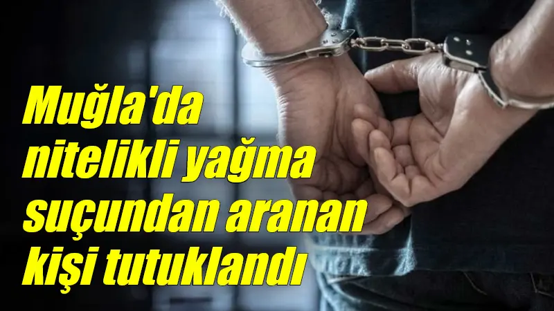 Muğla'nın Ortaca ilçesinde polis ekipleri tarafından gerçekleştirilen operasyon kapsamında gözaltına