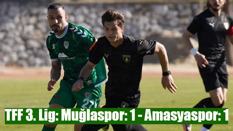 TFF 3. Lig 2. Grup 16. haftasında Muğlaspor sahasında karşılaştığı
