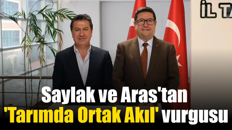 Muğla Büyükşehir Belediye Başkanı Ahmet Aras, Muğla Tarım ve Orman