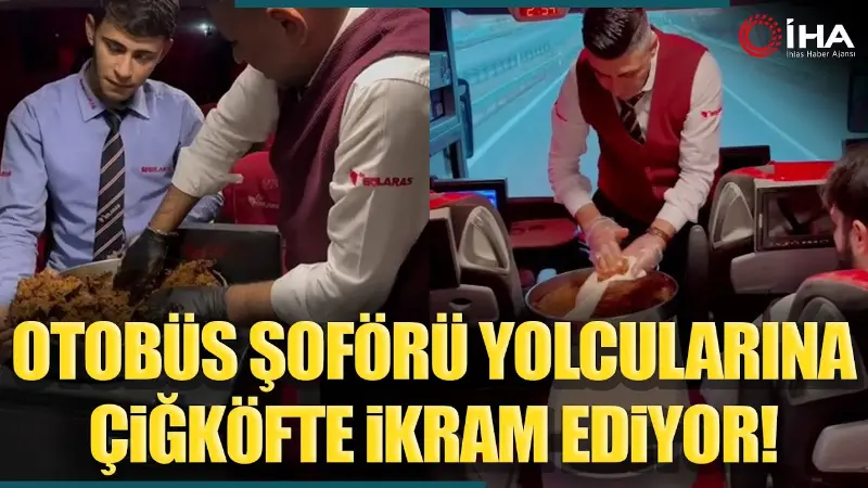 Adıyaman’da şehirlerarası yolcu otobüs şoförlüğü yapan Hasan Kalkan, otobüste yoğurduğu