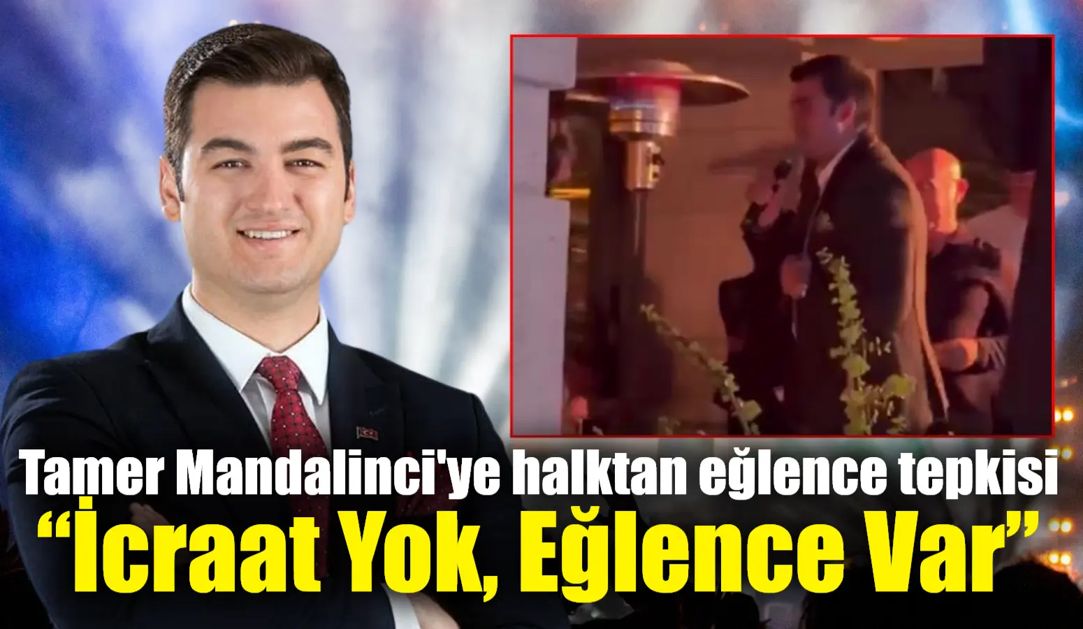 Bodrum Belediye Başkanı Tamer Mandalinci'nin eğlence mekanında çekilen görüntüleri sosyal