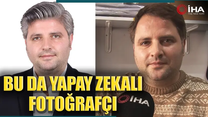 Kayseri’de fotoğrafçılık yapan Erkan Akdağ, mesleğinde yapay zekayı da kullanarak