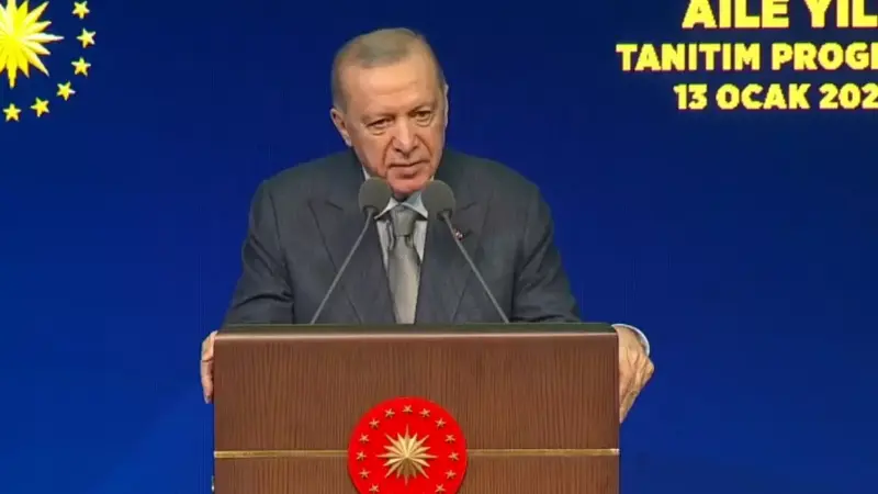 Cumhurbaşkanı Erdoğan, Beştepe Millet Kongre ve Kültür Merkezi'nde Aile Yılı