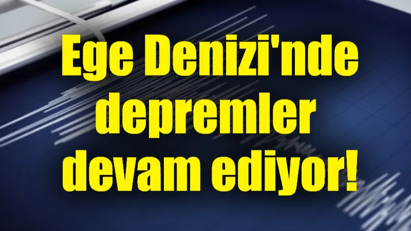 Ege Denizi'nde 5.2 büyüklüğünde deprem meydana geldi.