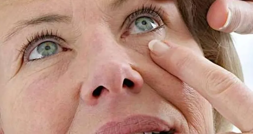 Göz kapaklarının ön yüzeyini oluşturan cilt dokusu, cildin altında yer