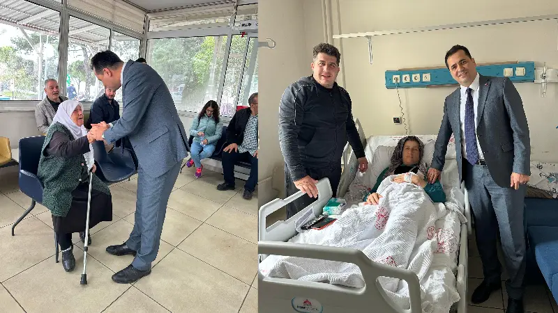 Menteşe Devlet Hastanesi yönetimi, Ramazan Bayramı dolayısıyla hastane personeli ve