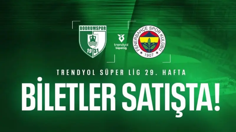 Trendyol Süper Lig'in 29. haftasında Bodrum FK, 28 Mart 2025