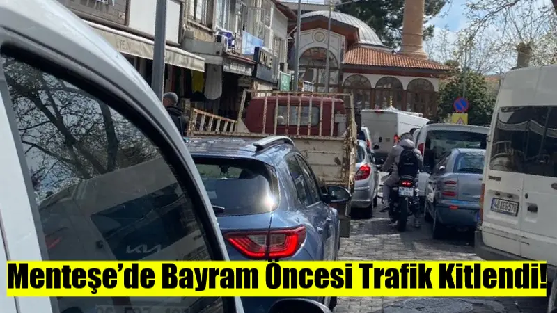 Muğla’nın Menteşe ilçesi Kurşunlu Caddesi’nde, bugün trafik adeta kitlendi.