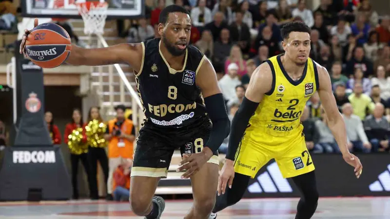 THY Euroleague’in 30. haftasında Fenerbahçe deplasmanda Monaco’ya mağlup olurken, A.