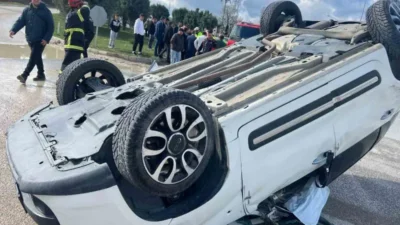 Bilecik’te AK Parti İl Başkanı Serkan Yıldırım trafik kazası geçirdi.