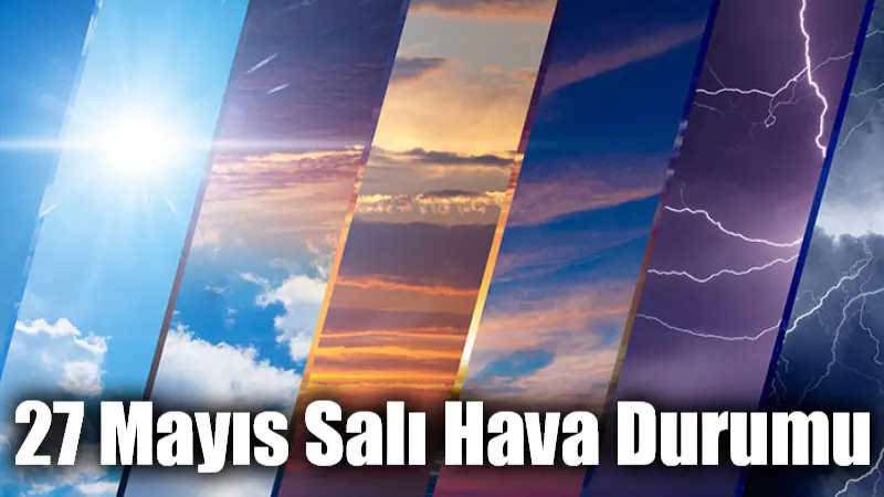 Yurt genelinin parçalı ve çok bulutlu, Marmara’nın kuzeybatısı, Doğu Akdeniz’in