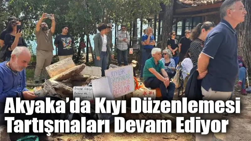 Muğla'nın Ula ilçesine bağlı Akyaka Mahallesi'nde, kıyı kenarındaki bir alanın