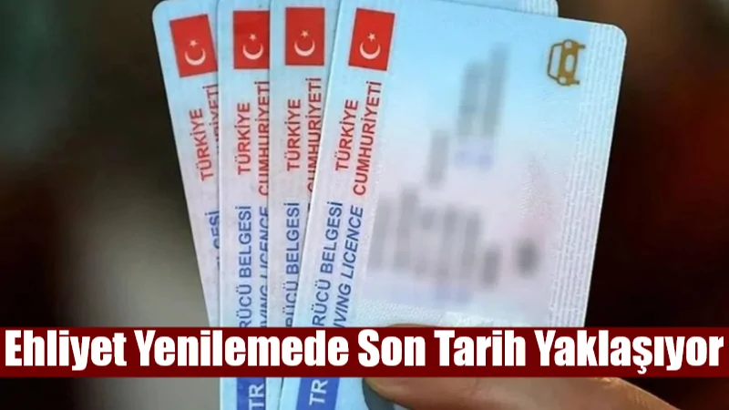 Ehliyet Yenilemede Son Tarih Yaklaşıyor Eski tip ehliyetlerin geçerliliği 31 Temmuz 2025’te sona eriyor. Muğla’da