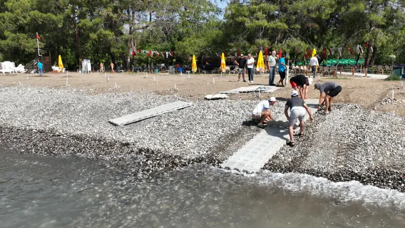 Muğla Büyükşehir Belediyesi ve Fethiye Belediyesi iş birliğiyle, engelli bireylerin