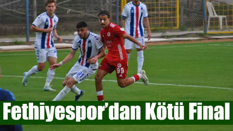 Nesine 2. Lig Beyaz Grup'taki son maçında Fethiyespor, sahasında Sincan
