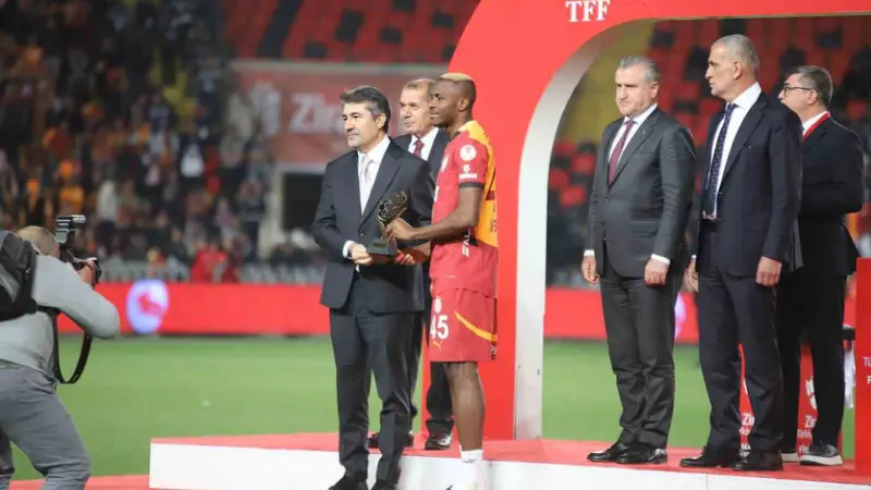 Galatasaray’ın Trabzonspor’u 3-0 mağlup ederek Türkiye Kupası’nı kazandığı maçın oyuncusu
