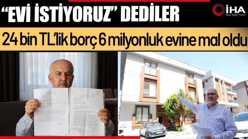İstanbul Ataşehir'de yaşayan emekli İbrahim Yürük, 24 bin TL'lik kredi