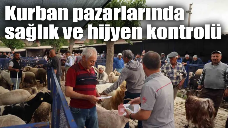 Kurban Bayramı öncesi Muğla'daki hayvan pazarlarında hareketlilik artarken, İl Tarım