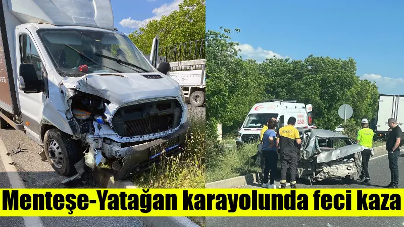 Yatağan'da meydana gelen trafik kazasında iki kişi yaralandı ve yaralılardan