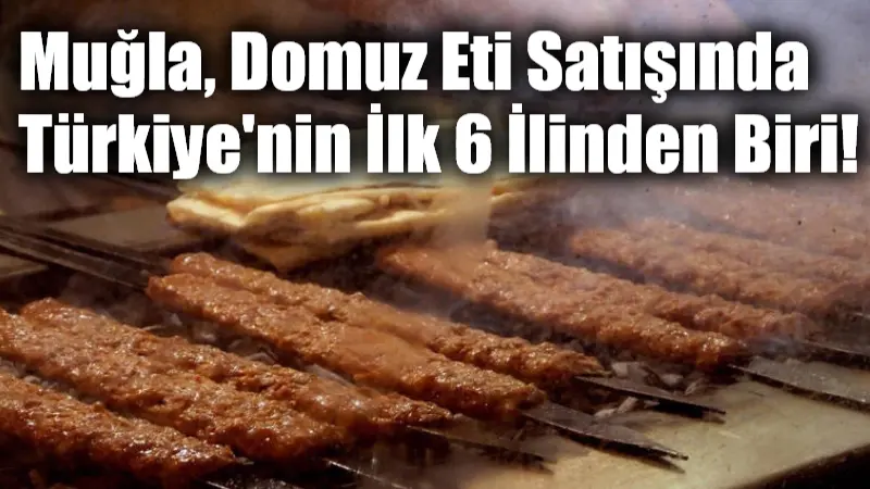 Muğla, Domuz Eti Satışında Türkiye’nin İlk 6 İlinden Biri! Tarım ve Orman Bakanlığı'nın yürüttüğü denetimler, gıda sektöründeki taklit ve