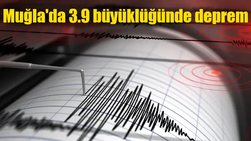 Muğla’nın Marmaris İlçesinde 3.9 büyüklüğünde deprem Muğla'nın Marmaris ilçesinde 3.9 büyüklüğünde deprem meydana geldi
