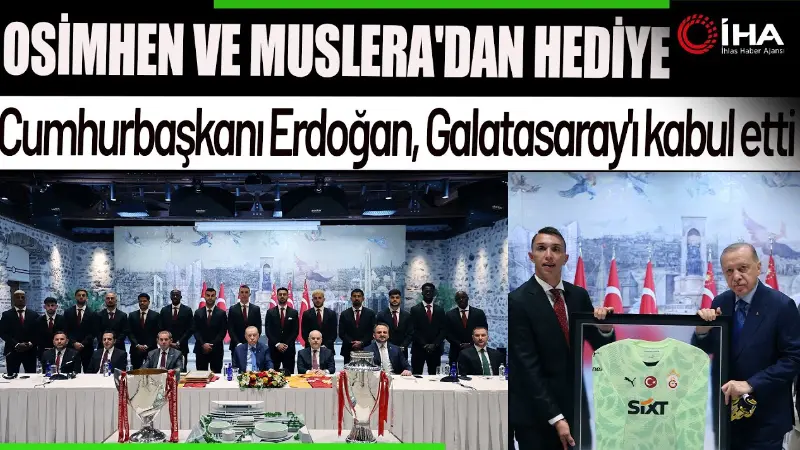 Cumhurbaşkanı Recep Tayyip Erdoğan, 2024-2025 sezonu Süper Lig ve Ziraat
