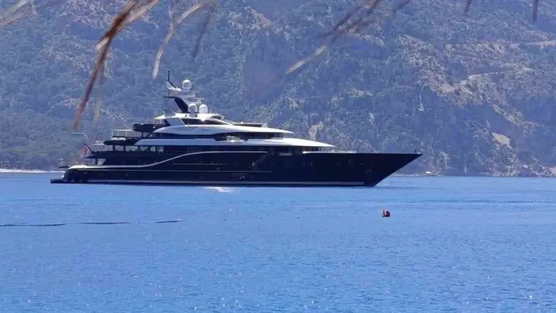 Haftalık kira bedeli 1 milyon 150 bin euro olan, Suudi