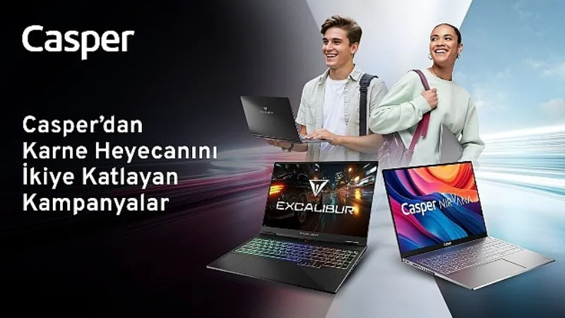 Karne coşkusu teknoloji ile buluştu Casper’dan karne heyecanını ikiye katlayan kampanyalar Okulların kapanmasıyla birlikte öğrencilerin yaz tatili heyecanı da başlıyor. Keyifli