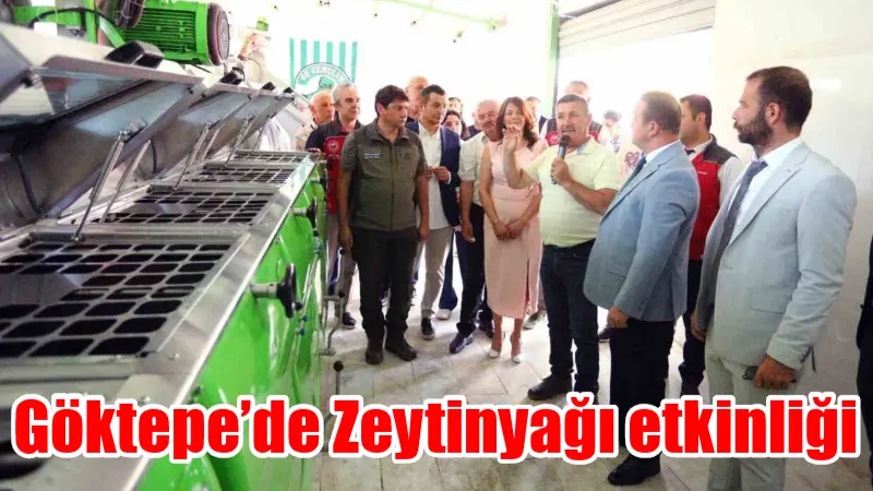 Muğla’nın Menteşe ilçesi Göktepe Mahallesi’nde zeytinyağı etkinliği düzenlendi. Etkinlik, Göktepe