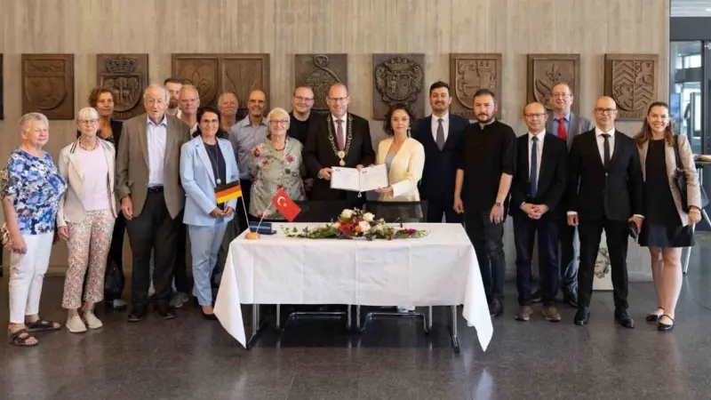 Menteşe Belediyesi ile Almanya’nın Sindelfingen Belediyesi arasında kent diplomasisi alanında