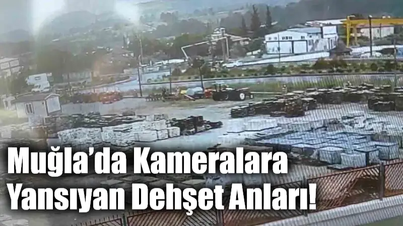 Muğla-Aydın karayolunda meydana gelen trafik kazasında, direksiyon hakimiyetini kaybeden ticari