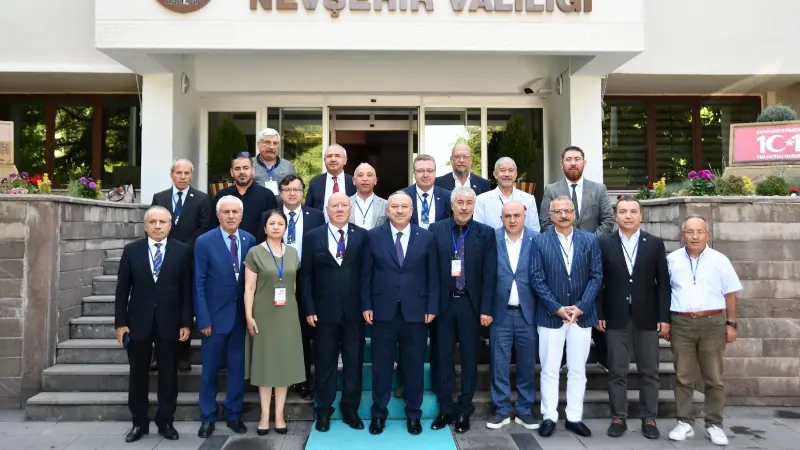 Türkiye Gazeteciler Konfederasyonu (TGK) 28. Başkanlar Kurulu toplantısı kapsamında Nevşehir’e