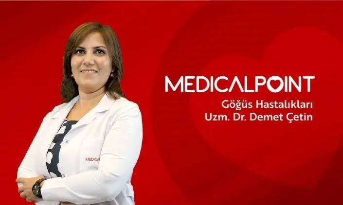 Uzmanlardan klima uyarısı Medical Point Gaziantep Hastanesi Göğüs Hastalıkları Uzmanı Uzm. Dr. Demet
