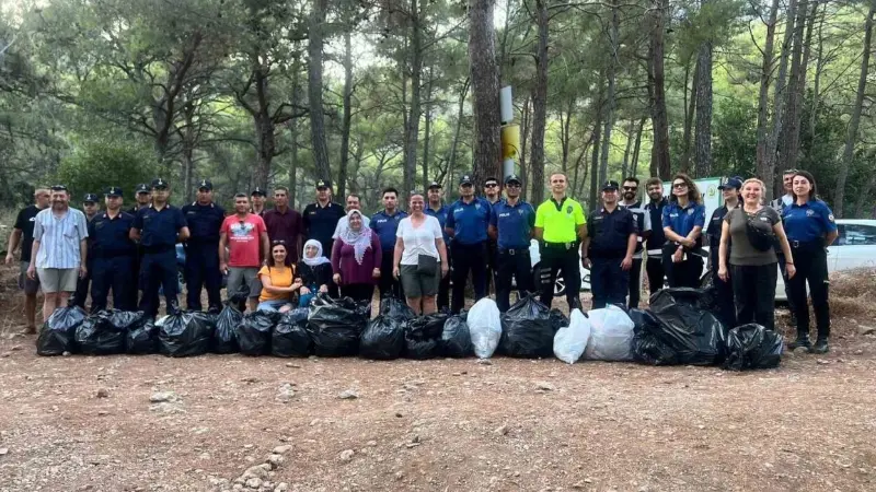 Muğla'nın Akyaka Mahallesi'nde, orman yangınlarının önlenmesi ve çevre bilincini artırmak