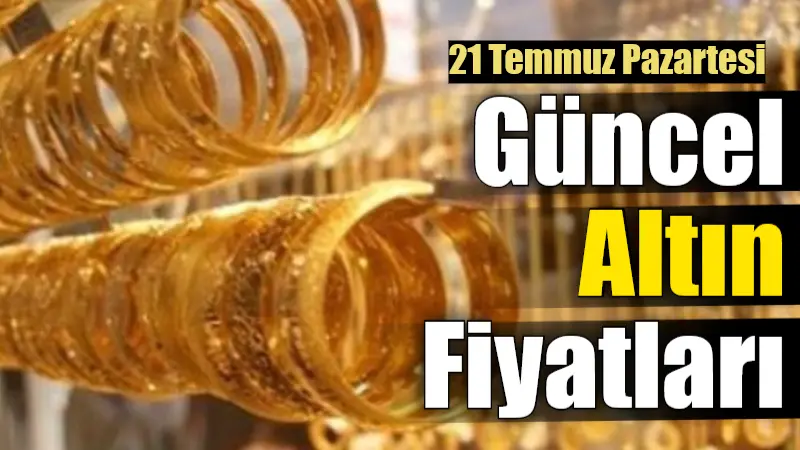 21 Temmuz Pazartesi günü itibarıyla, gram altın 4.358 TL ve