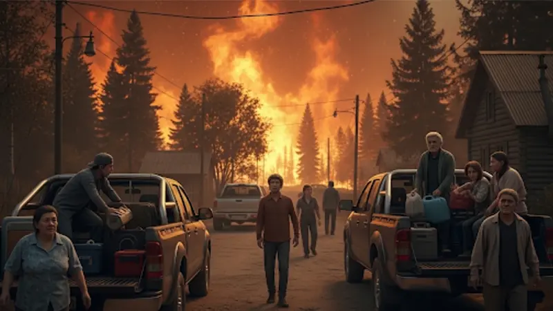 Bursa'nın Harmancık ilçesinde dün başlayan ve akşam saatlerinde kontrol altına