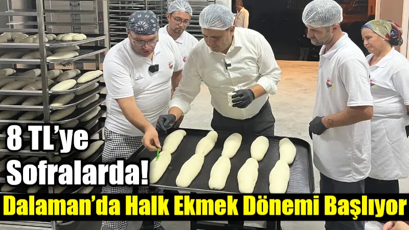 Dalaman Belediyesi, vatandaşların uygun fiyatlı ekmeğe ulaşabilmesi amacıyla kurduğu Ferdi