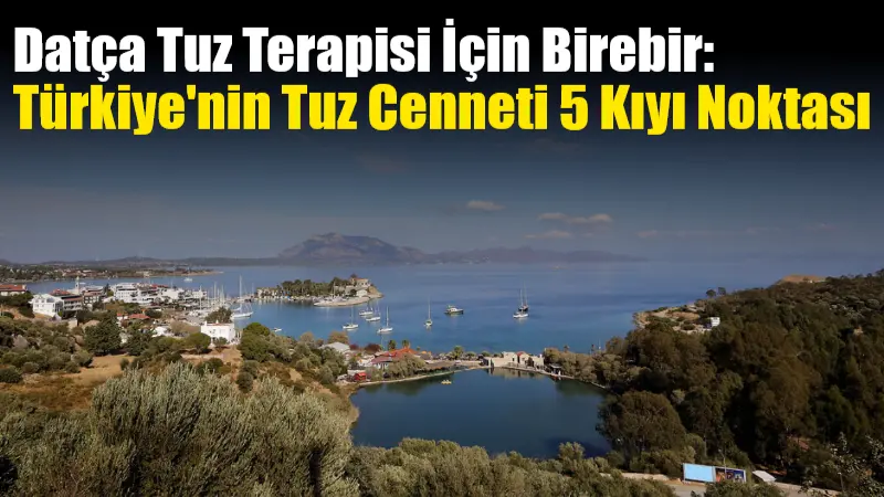 Ege ve Akdeniz beldeleri, tuz oranı yüksek deniz havası ve