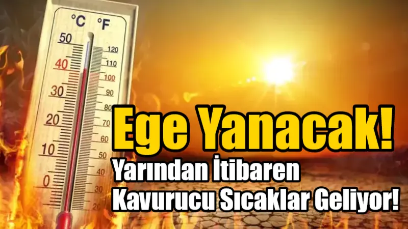 Meteoroloji verilerine göre Ege Bölgesi'nde mevsim normalleri civarında seyreden hava