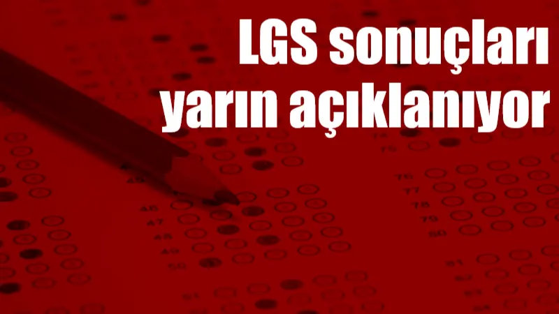 Milli Eğitim Bakanı Yusuf Tekin, Liselere Geçiş Sınavı (LGS) sonuçlarının