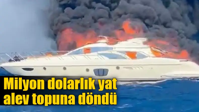 Türkiye'nin Muğla iline bağlı Bodrum ilçesi açıklarında demirli "Melinay" isimli