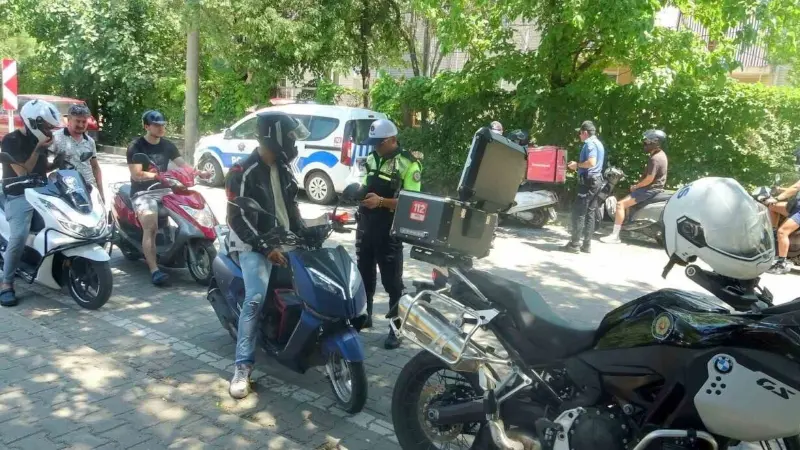 Muğla'da motosiklet sayısının 295 bin 929'a ulaşmasıyla artan kaza riskine