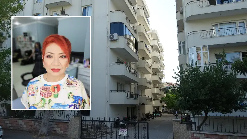 Özbekistan uyruklu Dinara Alya Urkasimova'nın Çanakkale'deki evinde streç filme sarılı