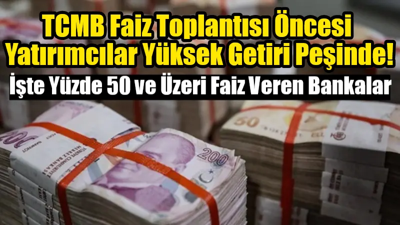  Türkiye Cumhuriyet Merkez Bankası’nın (TCMB) önümüzdeki hafta gerçekleştireceği faiz toplantısı