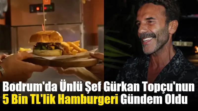 Muğla'nın Bodrum ilçesi Yalıkavak'ta açılan yeni bir restoranda, ünlü şef