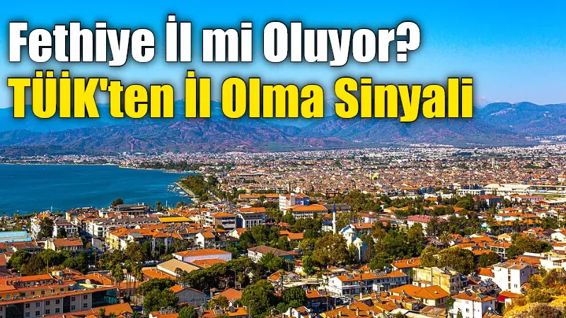 Türkiye İstatistik Kurumu'nun (TÜİK) il olmaya aday gösterdiği ilçeler arasında