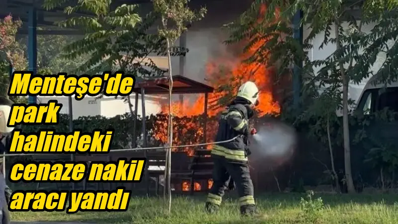 Muğla'nın Menteşe ilçesinde, Muğla Büyükşehir Belediyesi'ne ait bir cenaze nakil